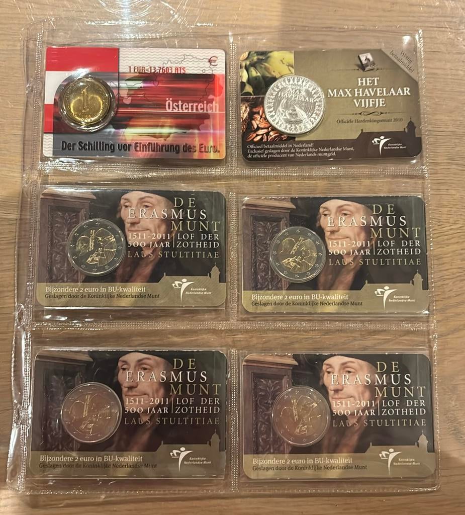 Coincard sale!, Ophalen of Verzenden, Overige landen, Overige waardes, Losse munt