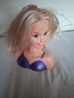 Pop Hoofd met Haar voor de kleine kapster, Kinderen en Baby's, Speelgoed | Poppen, Ophalen of Verzenden, Gebruikt, Barbie