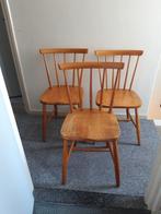 Houten stoelen met spijlen, Ophalen