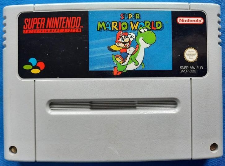 Super Mario World, Spelcomputers en Games, Games | Nintendo Super NES, Gebruikt, Avontuur en Actie, 1 speler, Vanaf 3 jaar, Ophalen of Verzenden