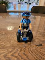 Playmobil 6877 Politieagente met balans racer, Ophalen of Verzenden, Zo goed als nieuw, Complete set