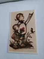 BONNIE.   -  KINDEREN ZINGEN MET VOGELTJE, Ophalen of Verzenden, Voor 1920, Kinderen