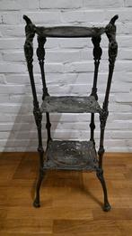 Antieke gietijzeren etagère / plantentafel ca. 1900, Antiek en Kunst, Ophalen of Verzenden
