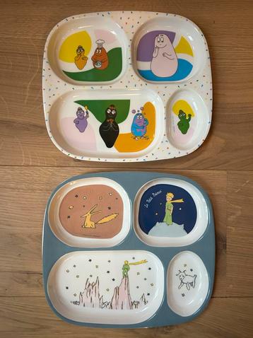 Petit Jour Paris Vakkenbord (2x) - Barbapappa & Kleine Prins beschikbaar voor biedingen