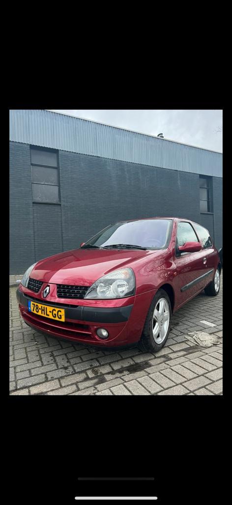 Renault Clio 1.4 16V RT  2001 Rood apk nov 26, Auto's, Renault, Particulier, Clio, Airbags, Airconditioning, Bluetooth, Boordcomputer