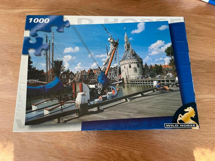 Nieuwe Wild Horse Puzzel - 1000 Stukjes, Hobby en Vrije tijd, Denksport en Puzzels, Nieuw, Legpuzzel, 500 t/m 1500 stukjes, Ophalen of Verzenden