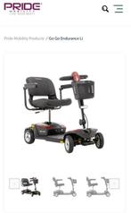 Scootmobiel Pride Go Go Endurance, Ophalen, Zo goed als nieuw, Pride, 10 km/u of minder