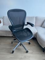 Herman Miller Aeron bureaustoel C Chrome uitvoering, Ophalen of Verzenden, Zo goed als nieuw, Zwart