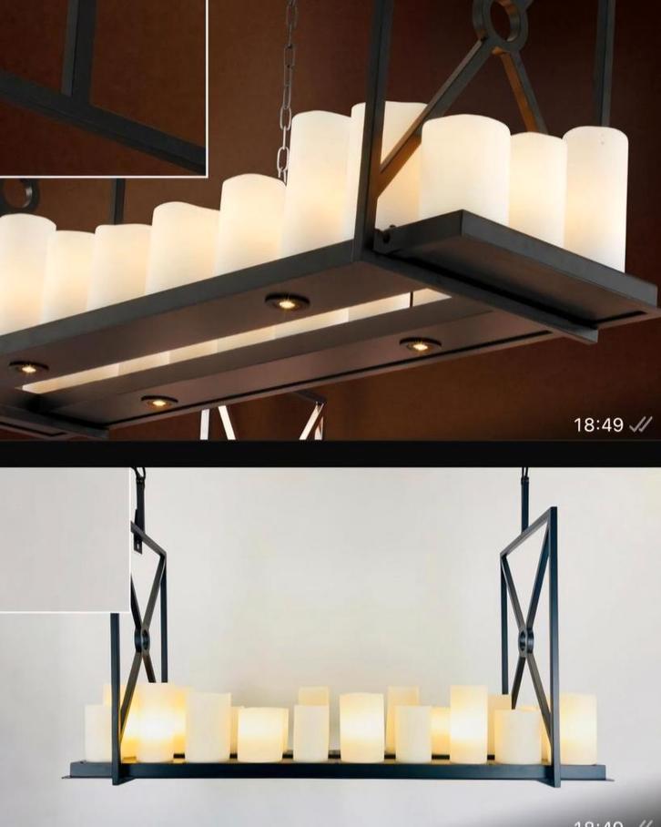 Eichholtz Commodore Plafondlamp - Nieuwstaat., Huis en Inrichting, Lampen | Hanglampen, Nieuw, 75 cm of meer, Metaal, Ophalen of Verzenden