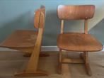 Vintage schoolstoeltjes stoel jaren 60, Kinderen en Baby's, Gebruikt, Ophalen of Verzenden, Stoel(en)