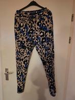 Beige broek met blsuw zwarte print van Mi Piace, Mi Piace, Beige, Maat 46/48 (XL) of groter, Ophalen of Verzenden