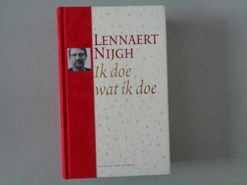 Lennaert Nijgh - Ik doe wat ík doe / Pluche-serie, Boeken, Muziek, Zo goed als nieuw, Overige onderwerpen, Ophalen of Verzenden