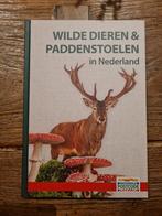 Wilde dieren & paddenstoelen boek, Nieuw, Ophalen of Verzenden, Natuur algemeen, Nationale Postcode Loterij