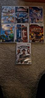 Wii Games - Mario, Topspin, Dora, Skate & Meer!, Gebruikt, Overige genres, 1 speler, Ophalen of Verzenden