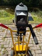 Te koop - buitenboord motor Mercury 4pk, Watersport en Boten, Platbodems, Ophalen, Gebruikt, Aluminium, Benzine