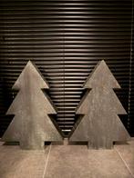Kerstbomen van zink 2 stuks, Diversen, Kerst, Ophalen, Gebruikt