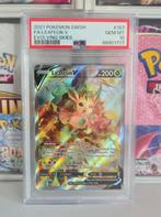 Leafeon V PSA 10, Hobby en Vrije tijd, Verzamelkaartspellen | Pokémon, Ophalen of Verzenden, Nieuw, Losse kaart, Foil
