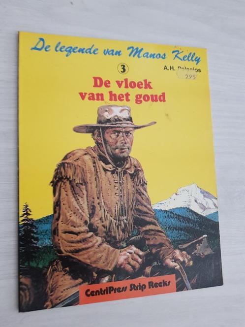 strip De legende van Manos Kelly, Boeken, Stripboeken, Gelezen, Eén stripboek, Ophalen of Verzenden