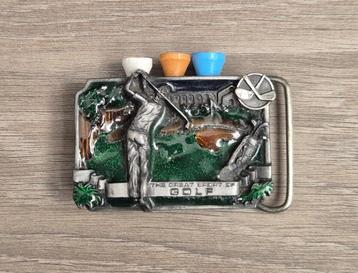 Geëmailleerde Golf Buckle [gesp]