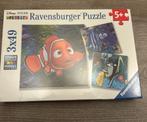 Ravensburger Disney Pixar Finding Nemo puzzel 3x 49 (Nieuw), 10 tot 50 stukjes, 4 tot 6 jaar, Ophalen of Verzenden, Zo goed als nieuw