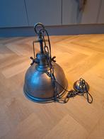 LABEL51 - Hanglamp Tenerife Nikkel - 38 cm/ industriële lamp, Overige materialen, Industrieel, Zo goed als nieuw, Ophalen
