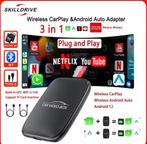 Car video box wireless CarPlay Android Auto multimedia adapt, Ophalen of Verzenden, Nieuw