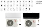 Rotenso airco incl 3meter leiding , kabel ,condensslang wifi, Ophalen, Minder dan 30 cm, Overige typen, Nieuw