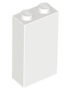 lego pilaren 1x2x3  wit (12), Ophalen of Verzenden, Zo goed als nieuw, Losse stenen, Lego