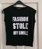 Supertrash zwart shirt met witte tekst mt XS nr 35364, Kleding | Dames, T-shirts, Supertrash, ., Zwart, Ophalen of Verzenden