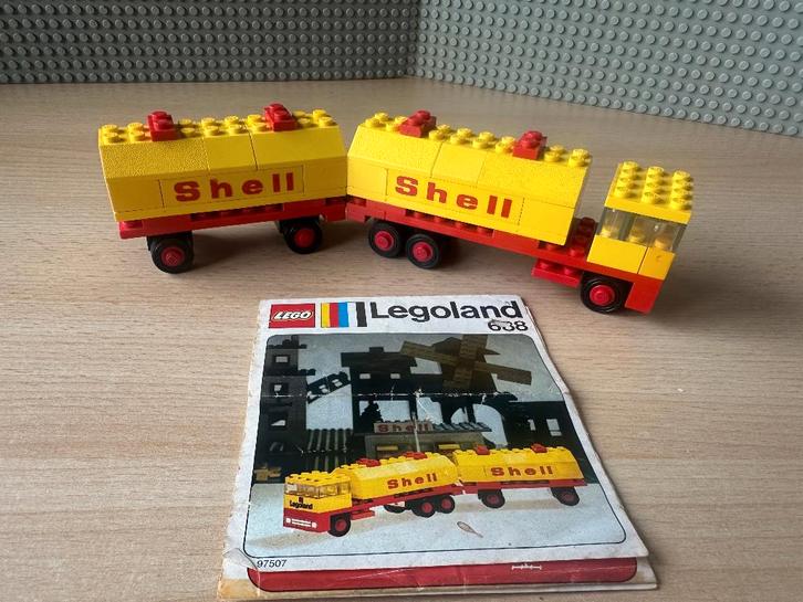 Lego 688 Shell Tank Truck, Kinderen en Baby's, Speelgoed | Duplo en Lego, Gebruikt, Lego, Complete set, Ophalen of Verzenden