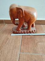 olifant houtbeeldje, Antiek en Kunst, Kunst | Beelden en Houtsnijwerken, Ophalen of Verzenden