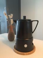 Theepot Bredemeijer Lund - 1L zwart, Ophalen, Keramiek, Overige typen, Zo goed als nieuw