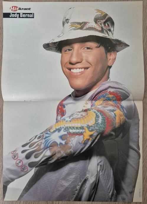 Mooie poster JODY BERNAL (HITKRANT), Verzamelen, Posters, Nieuw, Muziek, A1 t/m A3, Rechthoekig Staand, Ophalen of Verzenden