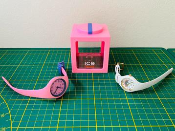 Kinderhorloges Ice Watch roze/paars en wit/goud beschikbaar voor biedingen
