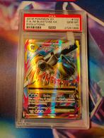 M Blastoise EX 102/108 PSA 10, Ophalen, Nieuw, Losse kaart, Foil