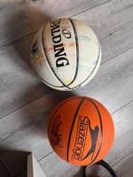 2 basketballen, Sport en Fitness, Basketbal, Ophalen, Gebruikt, Bal