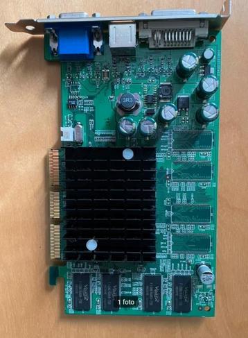 Geforce FX 5200 AGP retro videokaart beschikbaar voor biedingen