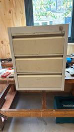 Lade kast metaal., Huis en Inrichting, Minder dan 50 cm, Gebruikt, 75 cm of meer, 100 tot 150 cm