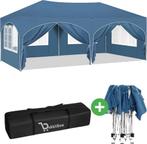Pop up partytent blauw 6x3, Tuin en Terras, Partytenten, Partytent, Minder dan 4 meter, Nieuw, Minder dan 5 meter