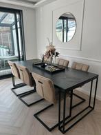 Zwarte eettafel + 6 stoelen, Huizen en Kamers, Kamers te huur, Utrecht