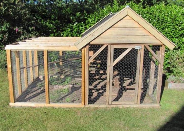 Kippenhok xxl groot ren 140x200x125 en hok 150x280x185, Dieren en Toebehoren, Pluimvee | Toebehoren, Kippenhok of Kippenren, Ophalen of Verzenden