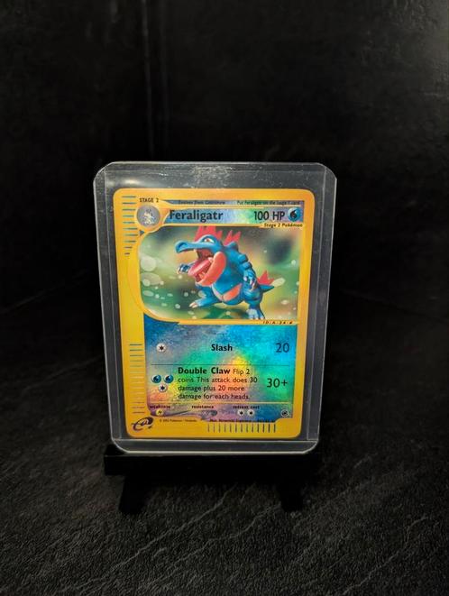 Feraligatr 46/165 | reverse-holo | NM, Hobby en Vrije tijd, Verzamelkaartspellen | Pokémon, Zo goed als nieuw, Ophalen of Verzenden