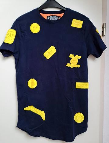 Shirt Alexander Pap The New Designers donkerblauw geel mooi beschikbaar voor biedingen
