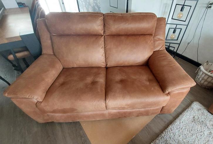 2 zits Bank, Huis en Inrichting, Banken | Bankstellen, 75 tot 100 cm, Ophalen