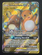 Raichu & Alolan Raichu GX 220, Ophalen of Verzenden, Zo goed als nieuw