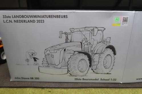 Siku John Deere 8R 280 tractor Beursmodel LCN, Hobby en Vrije tijd, Modelauto's | 1:32, Nieuw, Tractor of Landbouw, SIKU, Ophalen of Verzenden