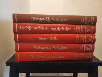 5x dikke sprookjesboeken, Andersen & Grimm beschikbaar voor biedingen