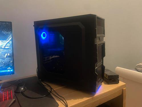 Gaming PC, Computers en Software, Desktop Pc's, Zo goed als nieuw, 4 Ghz of meer, SSD, 16 GB, Met videokaart, Met monitor, Gaming