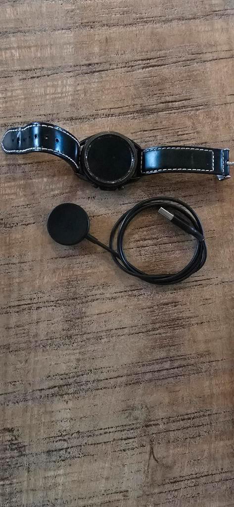 Samsung Galaxy Watch 3 - Perfecte smartwatch!, Sieraden, Tassen en Uiterlijk, Smartwatches, Gebruikt, Android, Zwart, Afstand