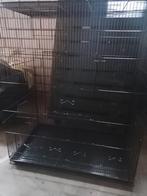 Zgan grote kooiii zwart, Dieren en Toebehoren, Vogels | Hokken en Kooien, Ophalen of Verzenden, Zo goed als nieuw